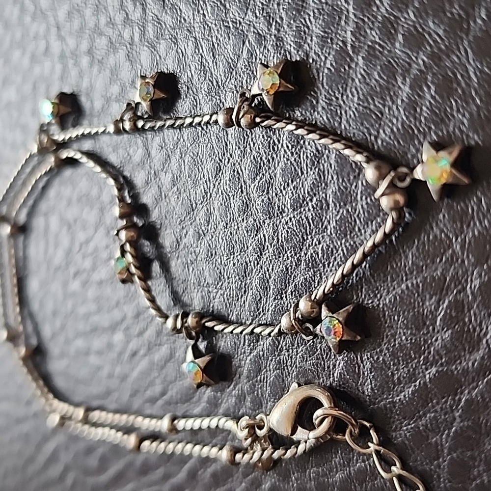 Kirks Folly Silver Star Charm Necklace